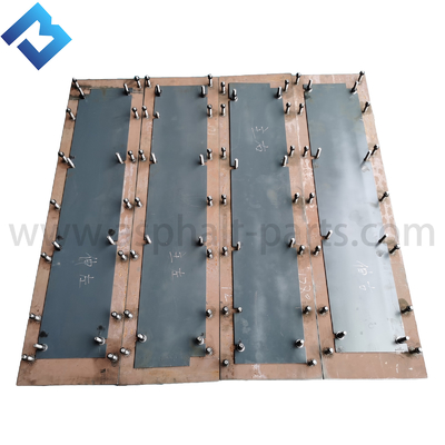 Paver ασφάλτου μέρη AB500-3TV 2310096 εξάρτηση υλικό NM400 Hardox400 πιάτων κατεβατών
