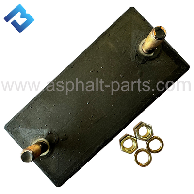 Hanta F31CD Τροχαία πλακέτα Hanta BP40C Τμήματα λιθόστρωσης M14 Τροχαία παπούτσια Τροχαία πλακέτα από καουτσούκ