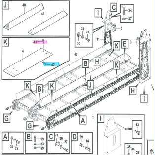 Υψηλής ποιότητας VOE17253552 Κιτ σέρβις φθαρμένων εξαρτημάτων μεταφορέα ABG6820C Κιτ φθοράς μεταφορέα ABG7820D
