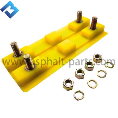 Κίτρινα πολυ λαστιχένια ανταλλακτικά 2411111 μηχανών άλεσης μαξιλαριών W1900  διαδρομής