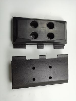 Αντικατάσταση 300mm λαστιχένια μαξιλάρια διαδρομής για Pavers ασφάλτου