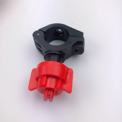 Κεραμικό ακροφύσιο ψεκασμού νερού οδικών κυλίνδρων κόκκινο και μαύρο για BM2000/W2000