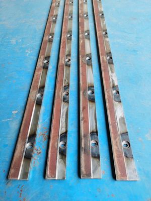 Σύστημα σιδερώματος Asphalt Paver Strip Wear Resistant Steel Bar S1880-3L AB600-3