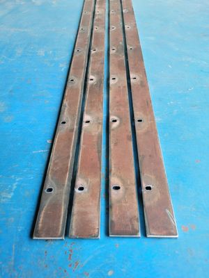 Σύστημα σιδερώματος Asphalt Paver Strip Wear Resistant Steel Bar S1880-3L AB600-3