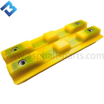 Πολυουρεθάνιο καουτσούκ οδικής κατασκευής 300*130-50P Τρεις πλευρές M12 Τρύπες βίδας (κεντρική απόσταση 228*57) 2411112