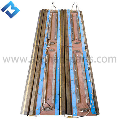 Υψηλής ποιότητας VDT-V78 VOE80873631 Κεραμίδας Κίτ Κεραμίδας για Asphalt Paver Κεραμίδας Πλάκα Κίτ Υλικό NM400 Hardox400