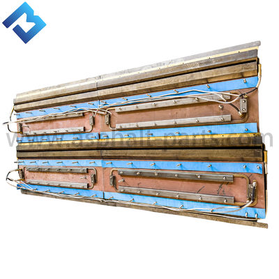 Υψηλής ποιότητας VDT-V78 VOE80873631 Κεραμίδας Κίτ Κεραμίδας για Asphalt Paver Κεραμίδας Πλάκα Κίτ Υλικό NM400 Hardox400