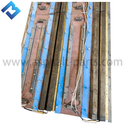 Υψηλής ποιότητας VDT-V78 VOE80873631 Κεραμίδας Κίτ Κεραμίδας για Asphalt Paver Κεραμίδας Πλάκα Κίτ Υλικό NM400 Hardox400