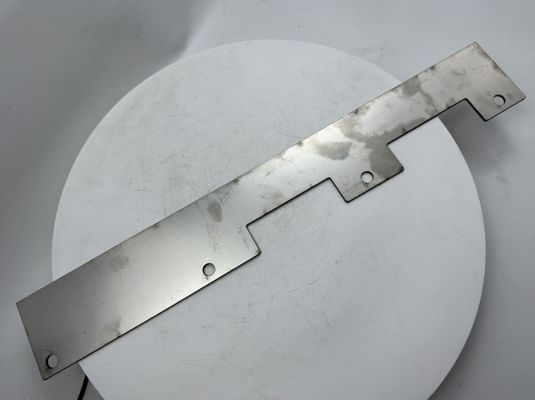 2024039 Σιδηροδρομική λεπίδα από ανοξείδωτο χάλυβα Ατσάλινο μαχαίρι AB200TV Κεντρικός κινητήρας Αριστερό μέρος Μαχαίρι Μαχαίρι για πλακόστρωτο