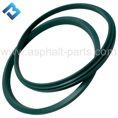 Νέο προϊόν Σφραγίδα σκούπισης σκόνης Τύπος για AB500 AB600-3TV Asphalt Paver PN 4604112068