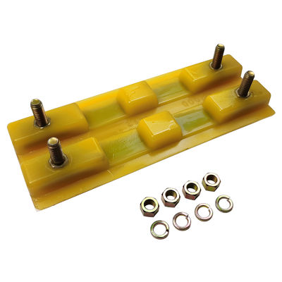 2411112 Πολυουρεθάνιο καουτσούκ μπλοκ / τροχιά παπουτσιού φρέναρισμα μηχανή ανταλλακτικά 3 πλευρές για την οδική κατασκευή W205/W2000