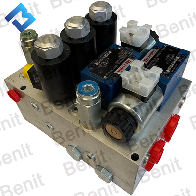 Μπλοκ Υδραυλικής Βαλβίδας ABG VOLVO Έλεγχος Αριστερού και Δεξιού Ξύστρας και Δόνησης VOE12783257 για Ανταλλακτικά Ασφαλτοστρωτήρα