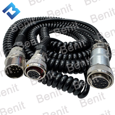 Μοντέλο Μηχανήματος VOLVO BENIT Helix Cable με Τρεις Συνδέσμους για Ψηφιακό Ελεγκτή Ασφαλτοστρωτήρα VOE 80863376 Όνομα Μέρος Αισθητήρας Υπερήχων