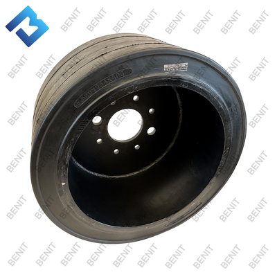 2136673 Σύστημα φρεζαρίσματος μπροστινού τροχού με συμπαγές ελαστικό για οδοποιία W50 υψηλής ποιότητας