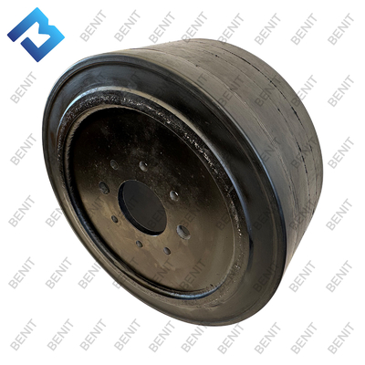 2136673 Σύστημα φρεζαρίσματος μπροστινού τροχού με συμπαγές ελαστικό για οδοποιία W50 υψηλής ποιότητας