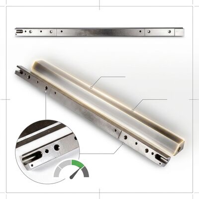 AB500 2003833 2003834 2003835 2003836 Tamper Bar 1,25m Ανθεκτικό στη φθορά Screed Tamping Bar for Asphalt Pavers
